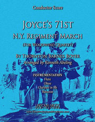 Joyce's 71st N.Y. Regiment March   cover Thumbnail